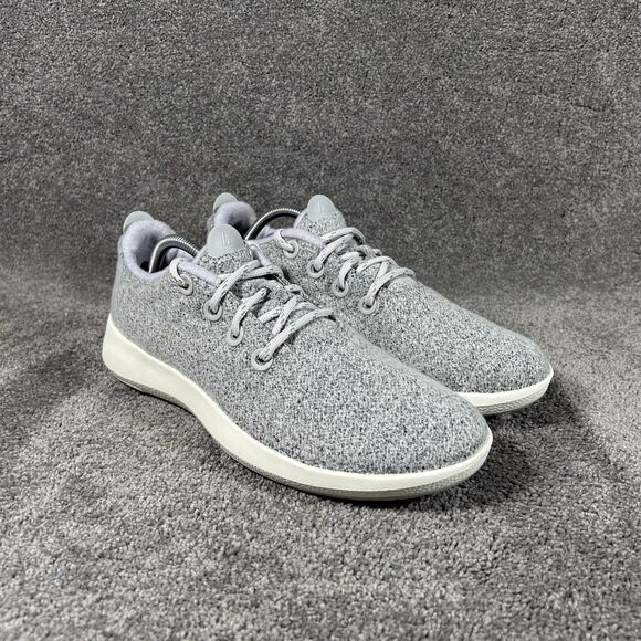 Allbirds WRM Wool Runners Mizzel Men’s Size 11 Gray Casual Athletic Shoes Used - Picture 2 of 11